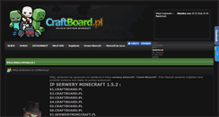 Desktop Screenshot of craftboard.pl